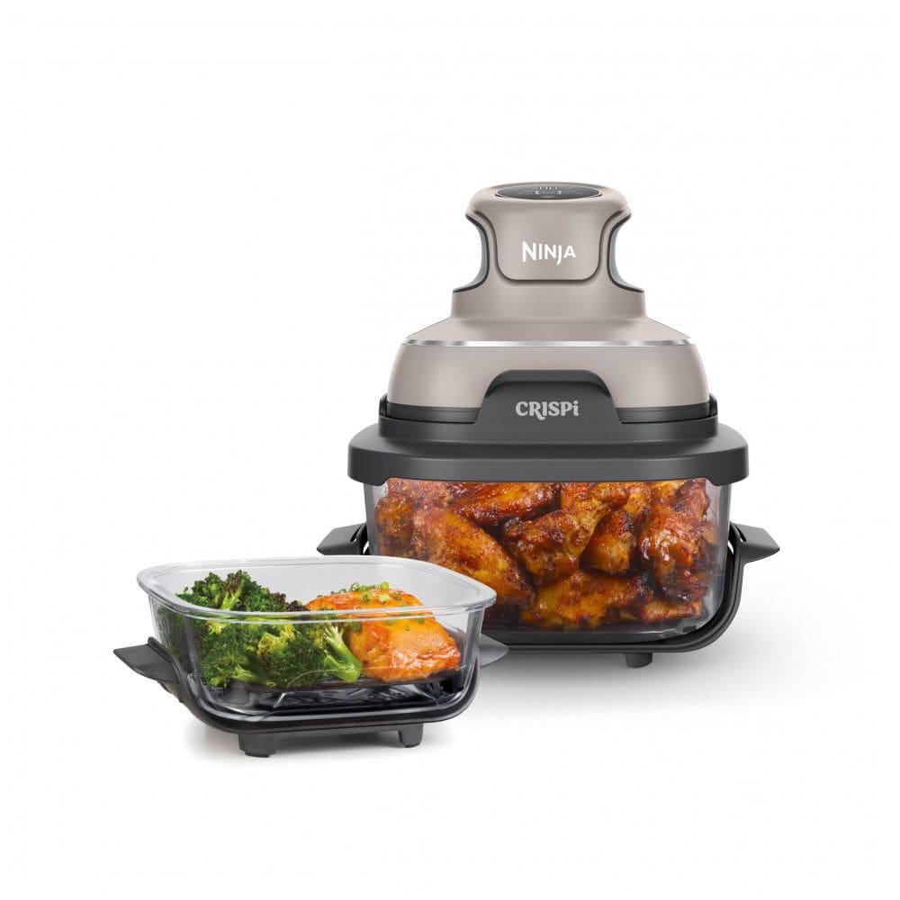 Ninja Crispi Air Fryer Fritadeira, Capacidade de 3,78 litros, 6 Copos com Tampas, Cozinha sem Óleo, Cozinha, Assa, Aquece