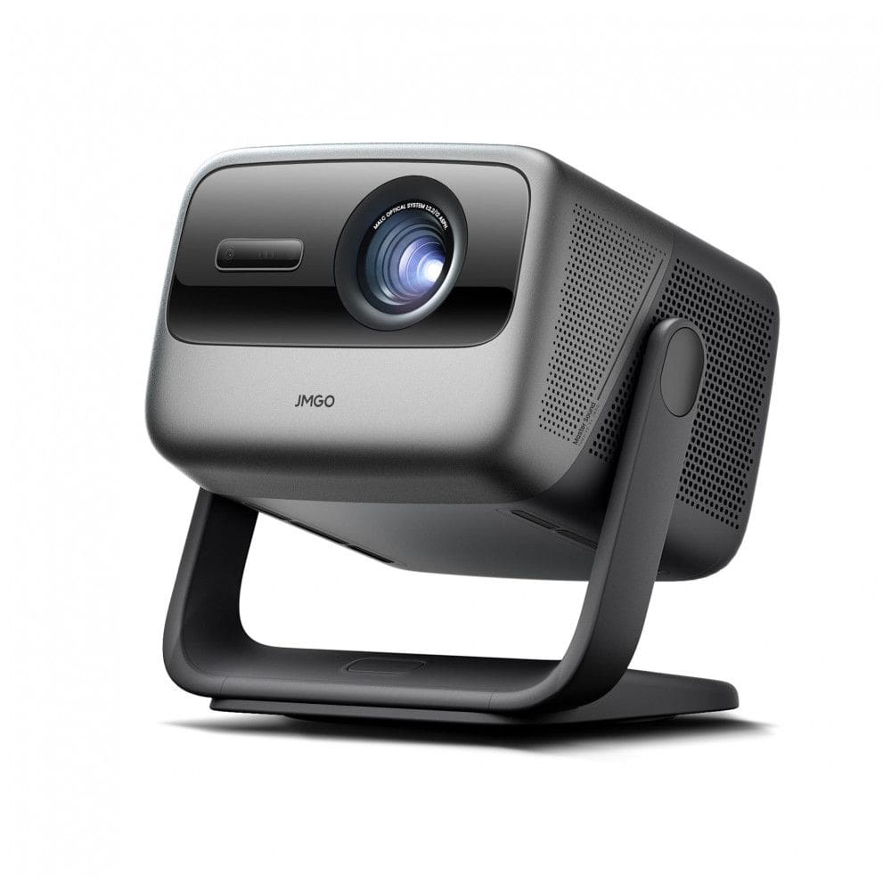 Projetor Portátil DLP Laser Triplo 4K JMGO N1S Ultra 24V 2800 ISO Lumens HDR10 1600:1 Google TV 300” 3D Blu-ray 20W Dolby Digital+