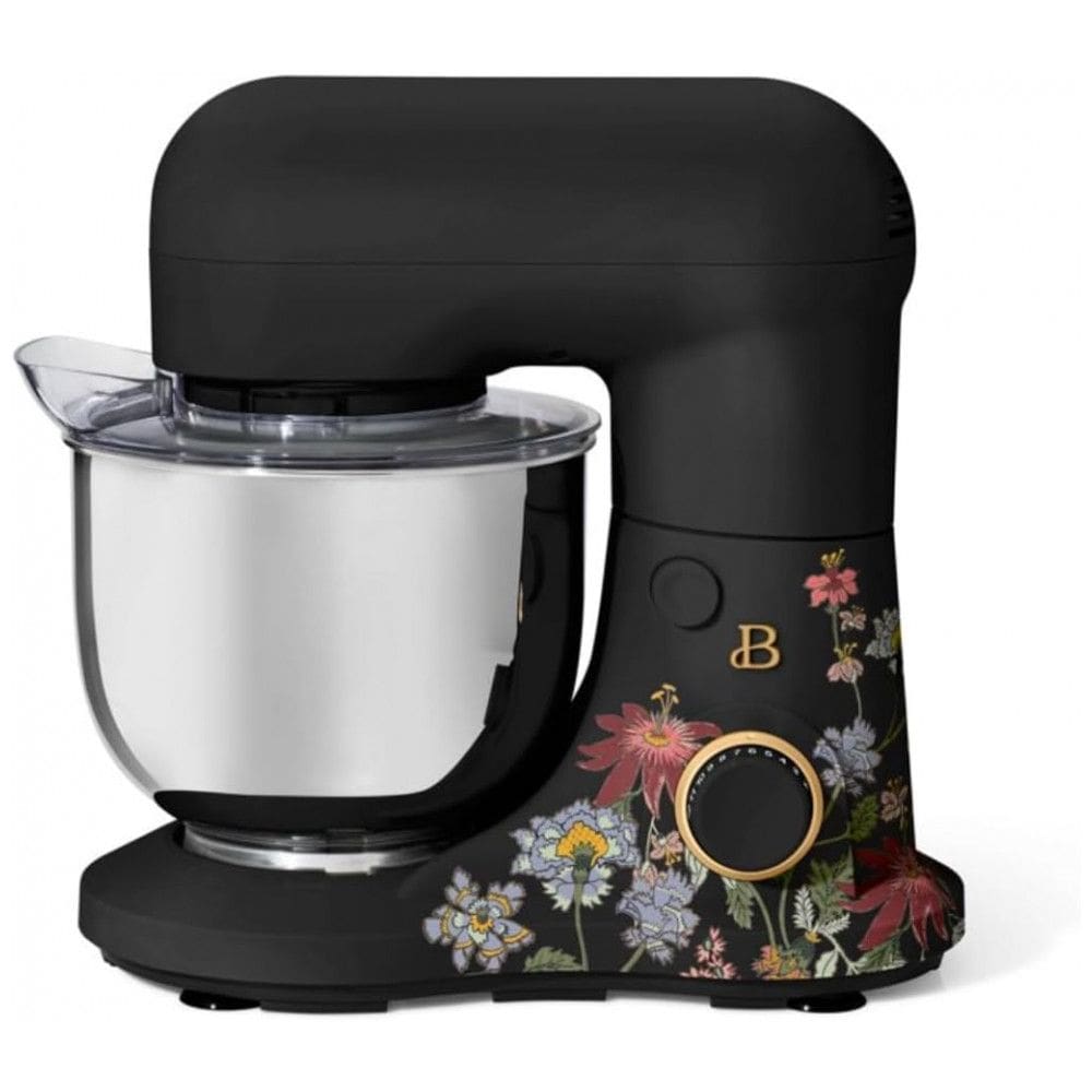 Batedeira Planetária 3,3L Beautiful Wildflower Black Sesame, 12 Velocidades, Taça Inox, Splash Guard, 300W, Tilt-Head, 110V