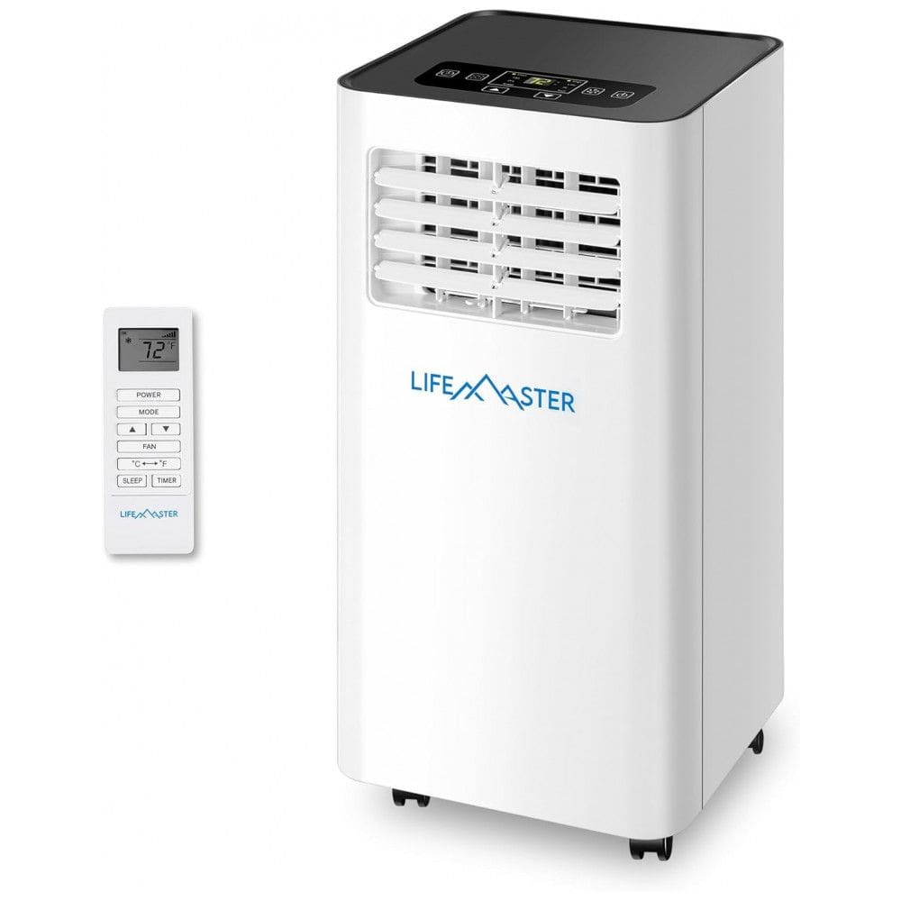 Ar Condicionado Portátil LifeMaster 8.000 BTU, Climatizador de Ambiente com Controle Remoto Digital para Ambientes de até 32,5 m²