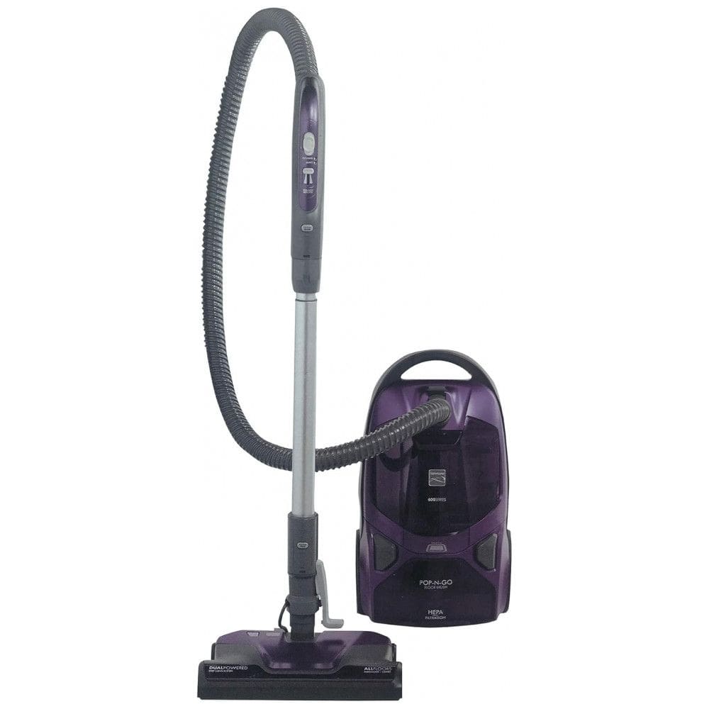 Aspirador de Pó Canister com Saco Kenmore 600 Series Roxo Pet PowerMate HEPA Haste Telescópica 81614 110V