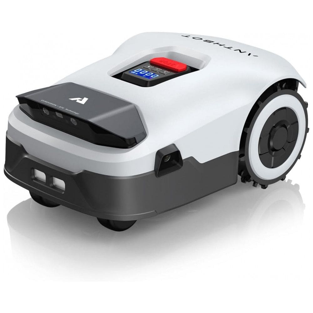 Cortador de Gramado Robô ANTHBOT Genie Cinza - Sem Fio, RTK+Visão 4 Câmeras, Até 800 m², 20 Zonas, Mapeamento Automático