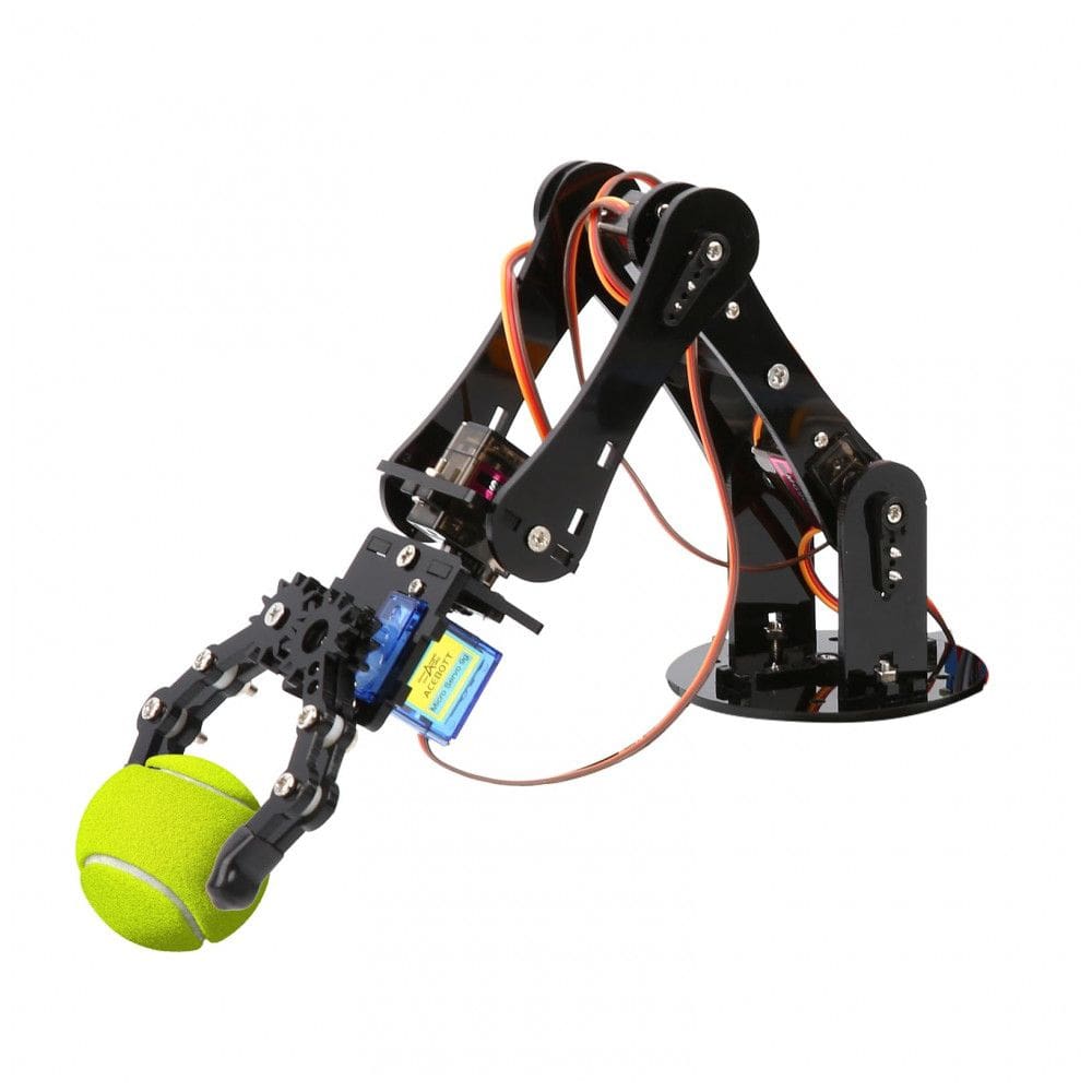 Kit Robótico ACEBOTT braço robótico 5DOF para expansão de smart car compatível com Arduino e Scratch