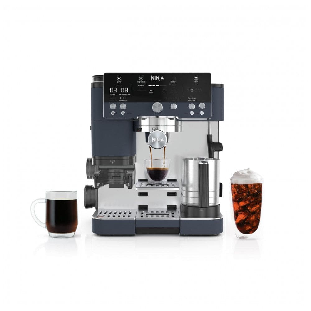 Ninja Luxe Café Premier Series ES601CY Cyberspace - Máquina de Espresso, Café Drip e Cold Brew com Moedor Integrado, 120V