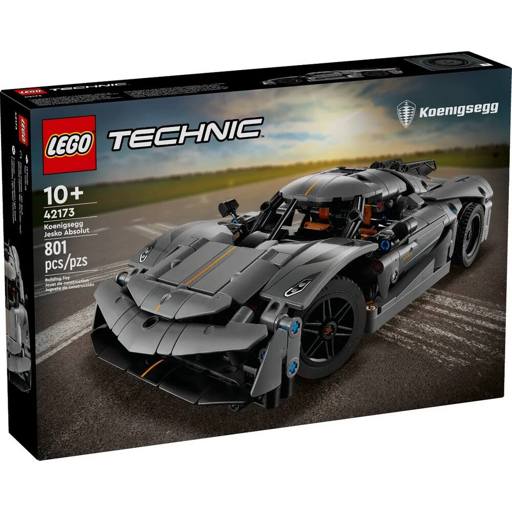 Lego Technic 42173 Hiper Carro Koenigsegg Jesko  801Pçs