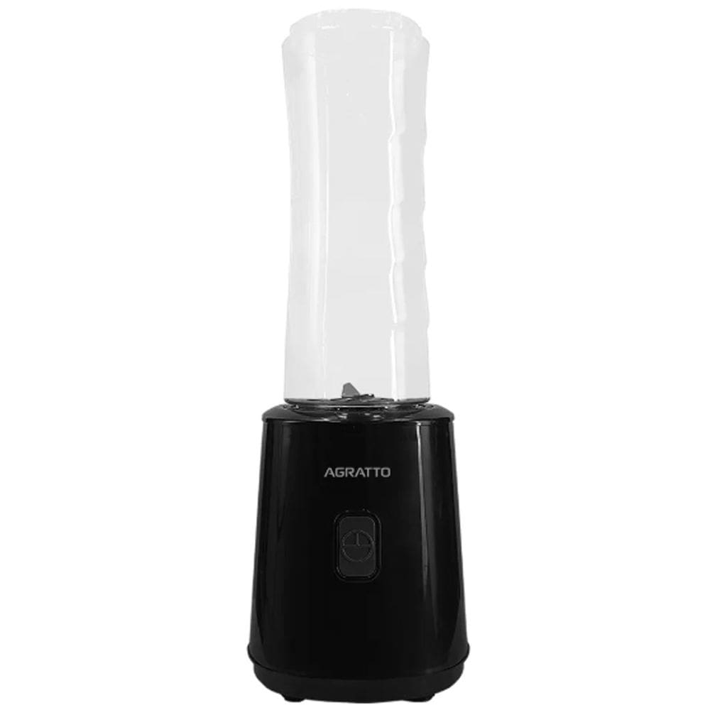 Liquidificador Portátil 600ml com Tampa Squezze Potente 4 Lâminas Forza Blender 110V Agratto Abpl01i