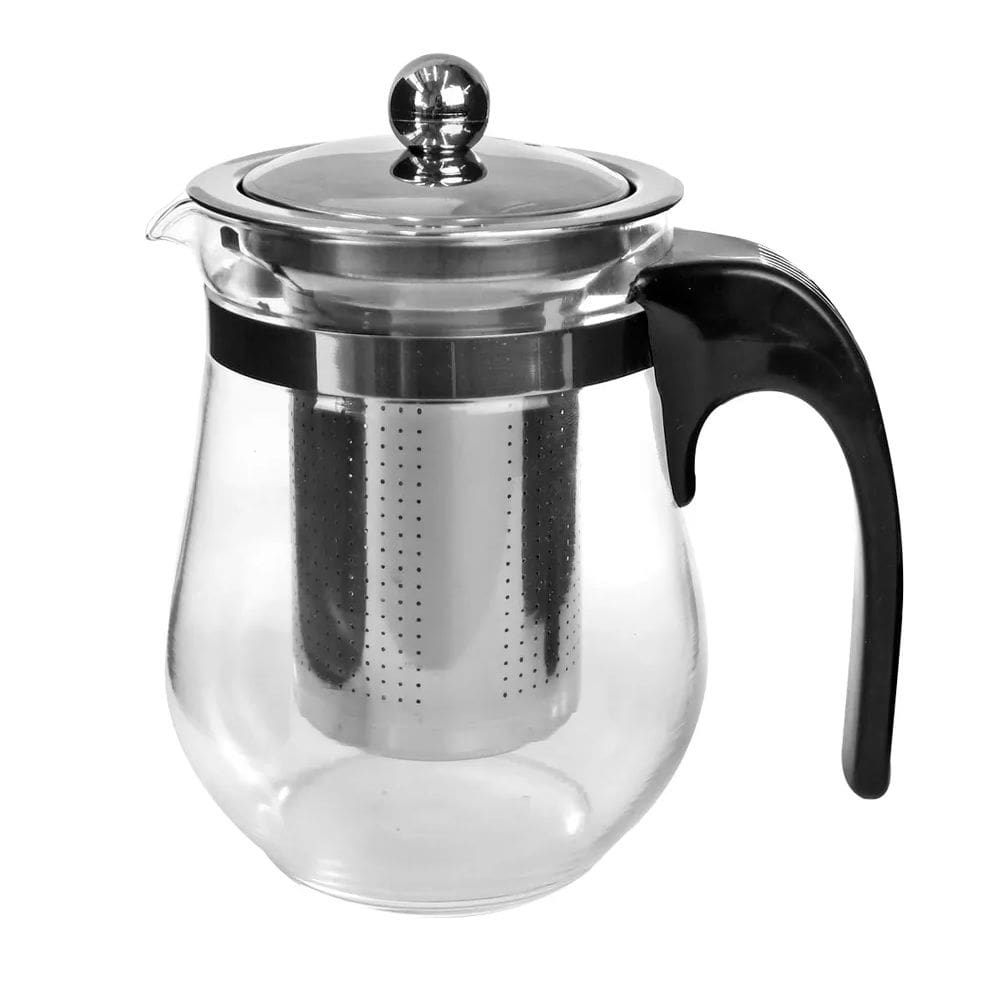 Chaleira Bule de Vidro para Chá com Infusor de Inox 500ml