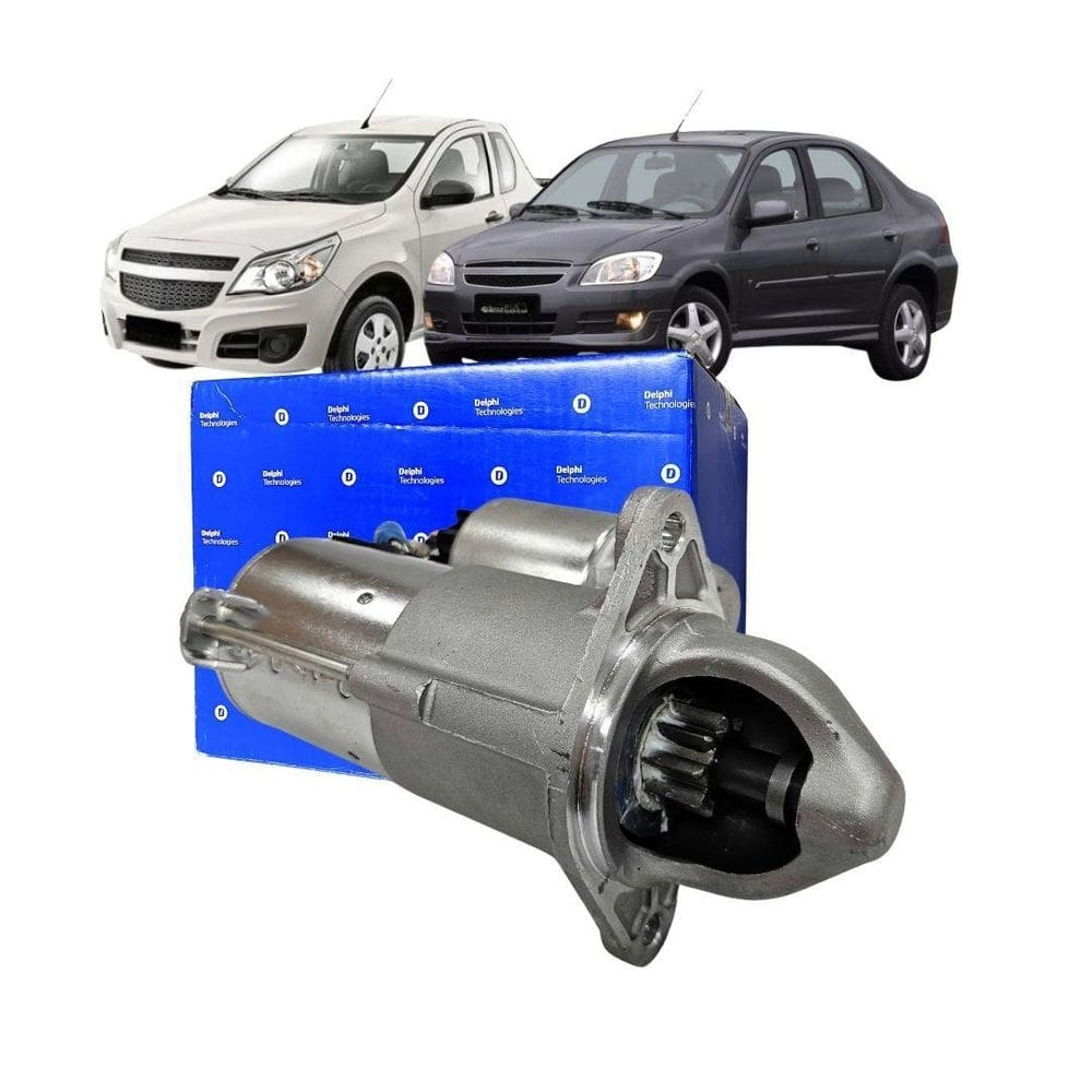 Motor Partida Arranque Para Gm Montana Prisma 1.0 1.4 1.6