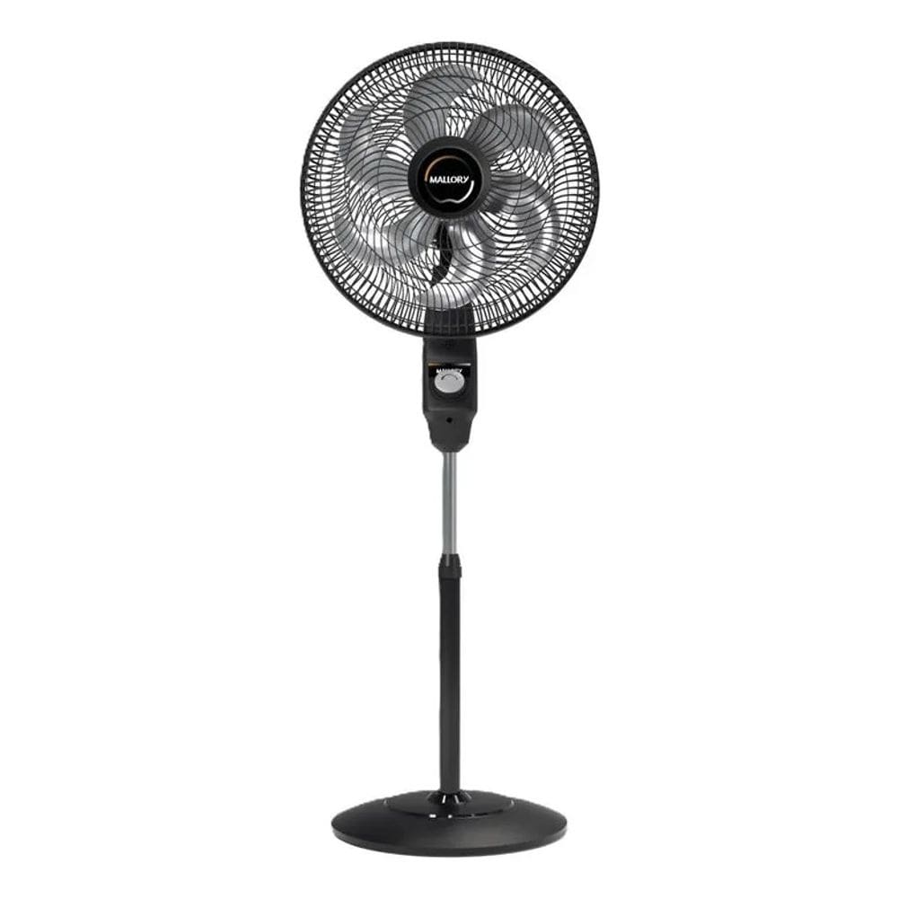 Ventilador Coluna Preto 127v Turbo - Mallory