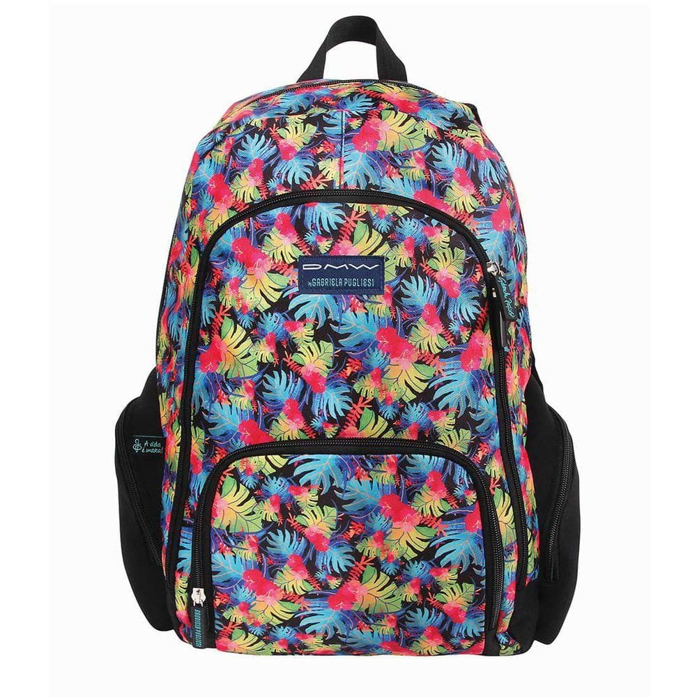 Mochila Costa Gabriela Pugliesi Sport Tam G Flor