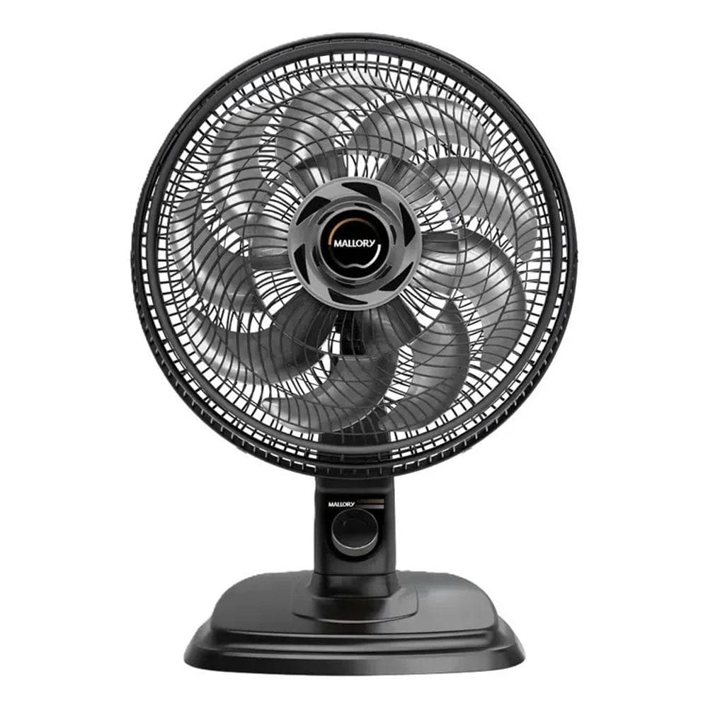Ventilador Coluna Preto 220v Turbo - Mallory