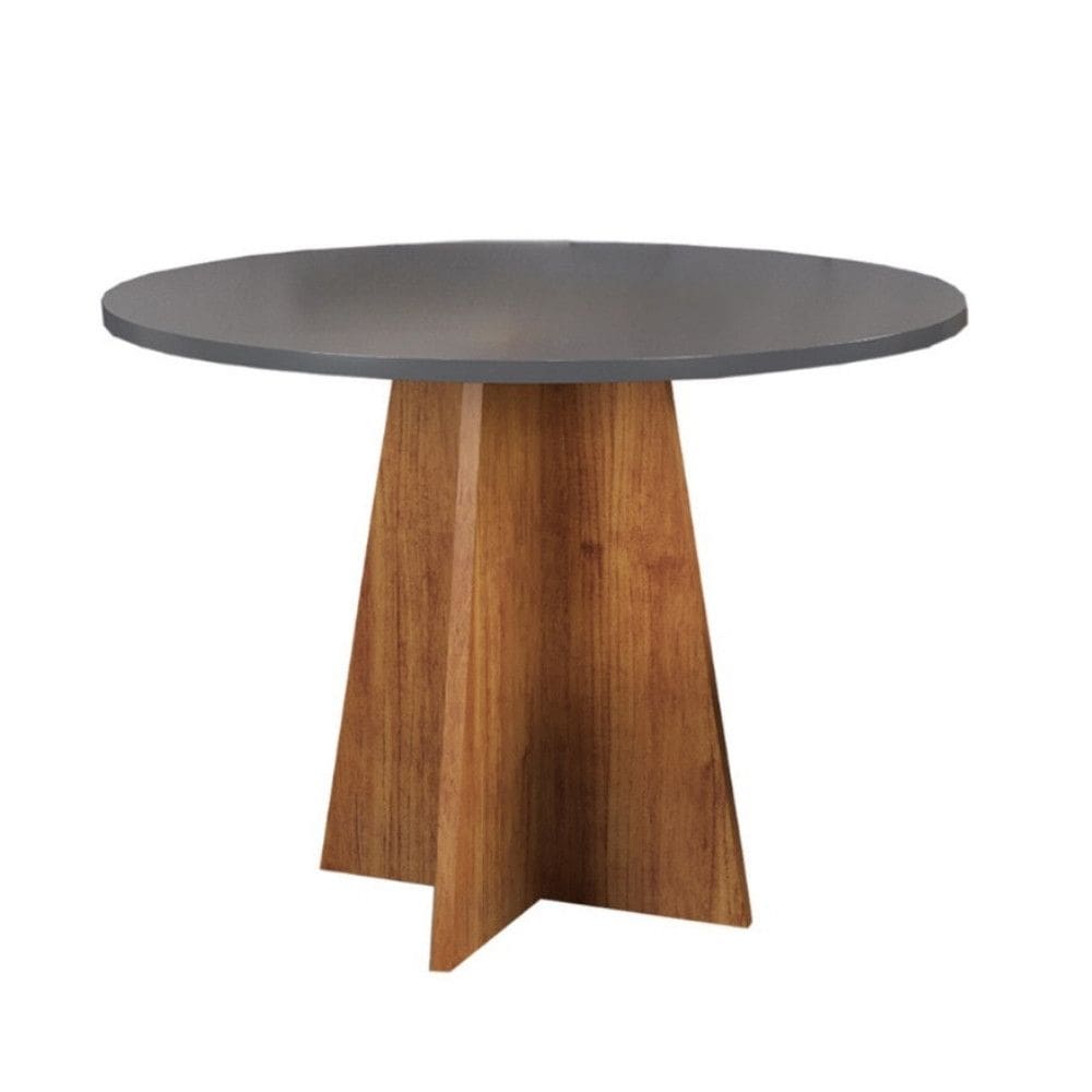 Mesa de Jantar Redonda 90cm Celeste Viero