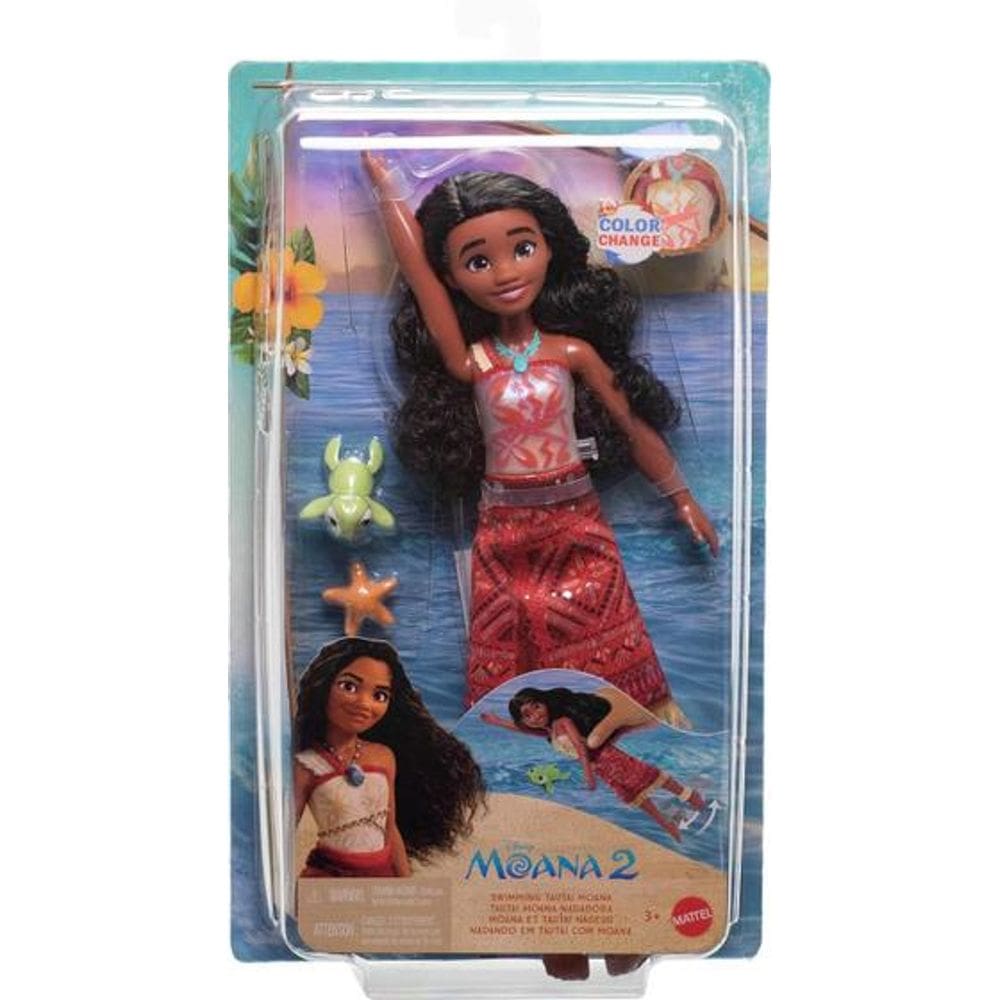 Boneca Disney Moana 2 Nadadora Mattel JFF08