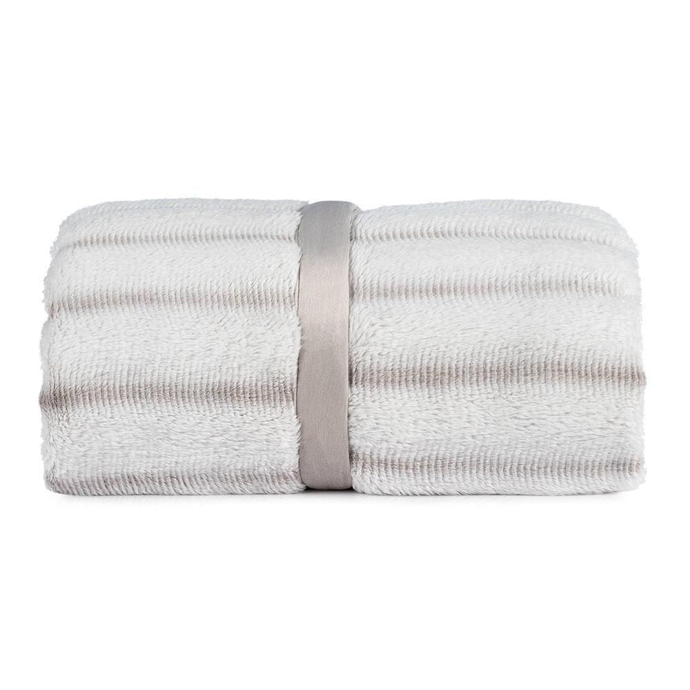 Cobertor Queen Ocean Altenburg Blend Cinza Nuvem