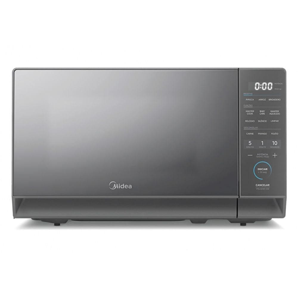 Micro-ondas de Mesa Midea MasterCook com 20 Litros de Capacidade Prata - MHP20S