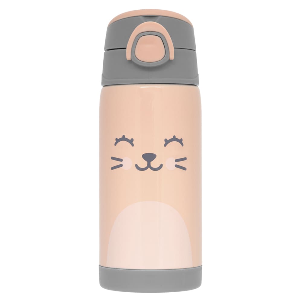 Garrafa Térmica Parede Dupla Gummy Pêssego Buba 400ml