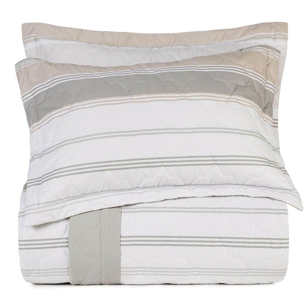 MP - Jogo De Colcha Casal Altenburg Algoda o