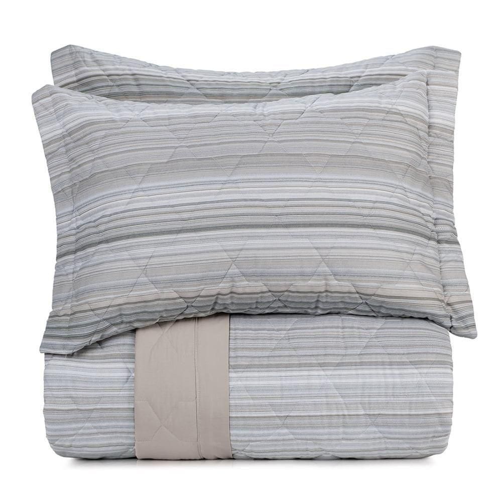 Jogo De Colcha King 3 Peças Altenburg Algodão Lux 200 Fios One