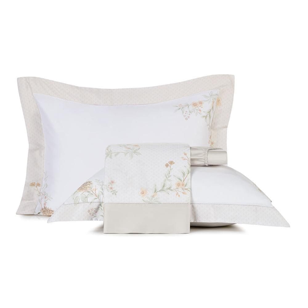 Jogo De Cama Queen Altenburg Cetim 300 Fios Floraline