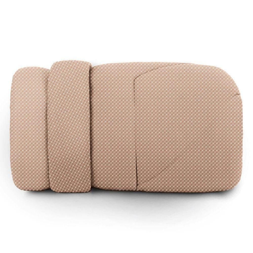 Edredom Solteiro Altenburg Toque Acetinado Slim Laranja