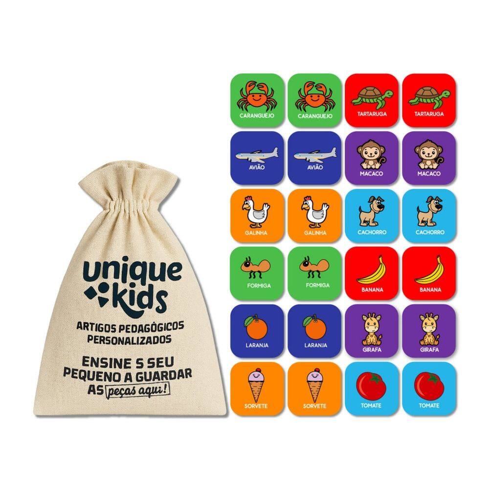 Jogo da Memória - Unique Kids