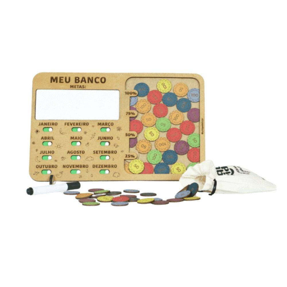Quadro Meu Banco - Unique Kids