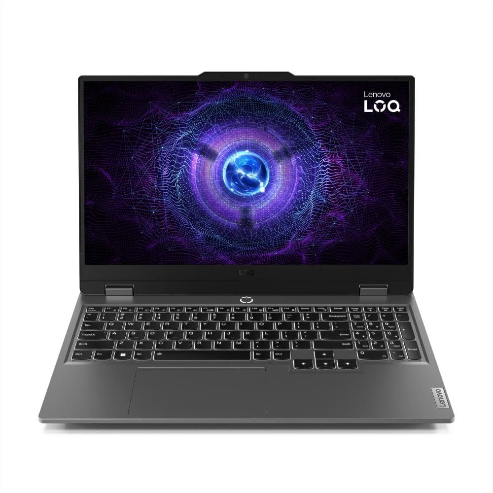 Notebook Lenovo LOQ 15IRX9 Intel Core i5-13450HX 16GB 1TB SSD RTX 4050 Windows 11 15.6” - 83KH0009BR Luna Grey