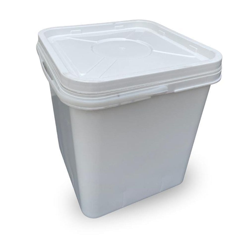 Balde Quadrado Para Tinta Branca