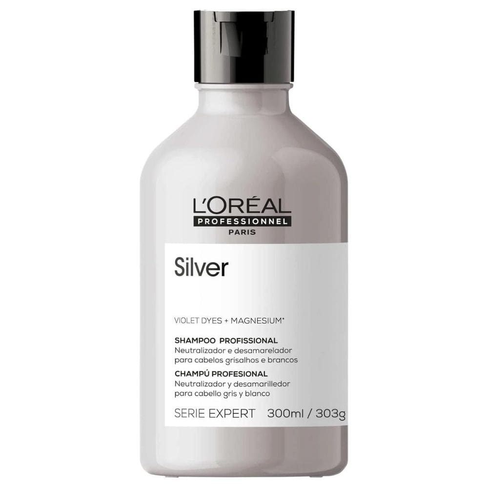 Shampoo L´Oréal Magnesium Silver Desamarelador 300ml