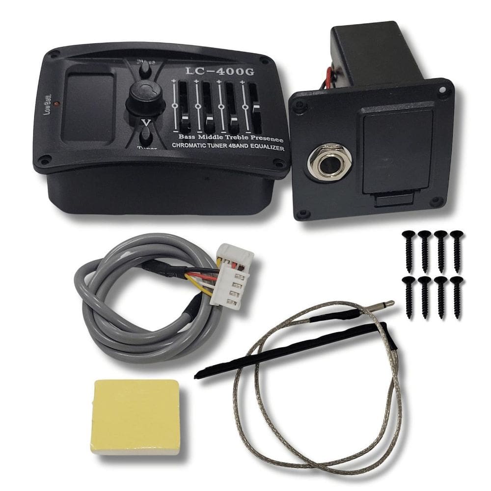 Equalizador Ativo Violão 4 Bandas E Afinador Lc400G Ronsani