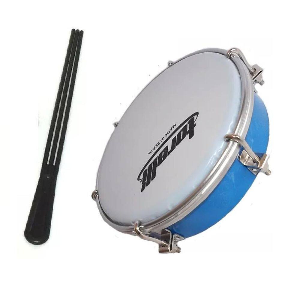 Tamborim Azul Torelli Injetado Pele Leitosa Tt404