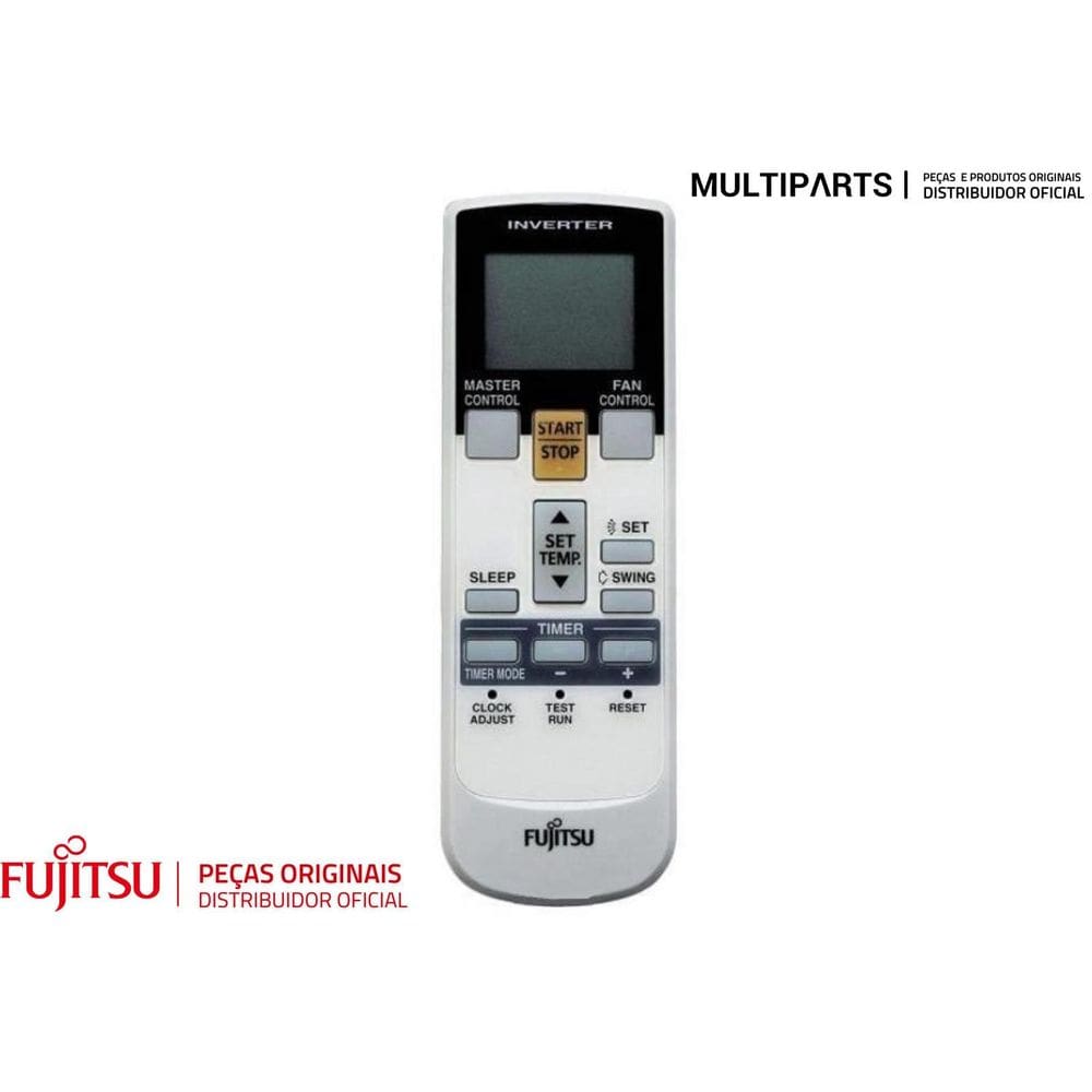 Controle Remoto Ar-Rek1E 9332438192 Ar Split Fujitsu Inverte
