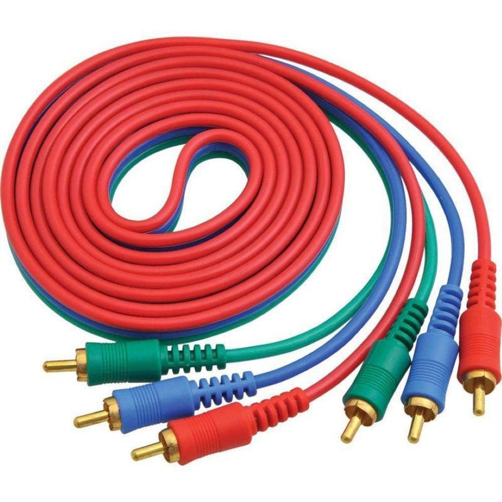 Cabo Vídeo Storm Cbvc0003 3 Rca X 3 Rca Macho 5M