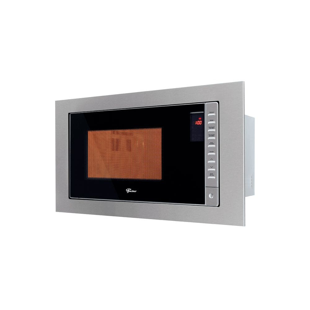 Micro-ondas de Embutir Fischer Fit Line 25 litros Inox