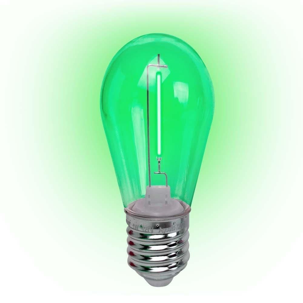 Lâmpada De Filamento Foxlux Verde 220V