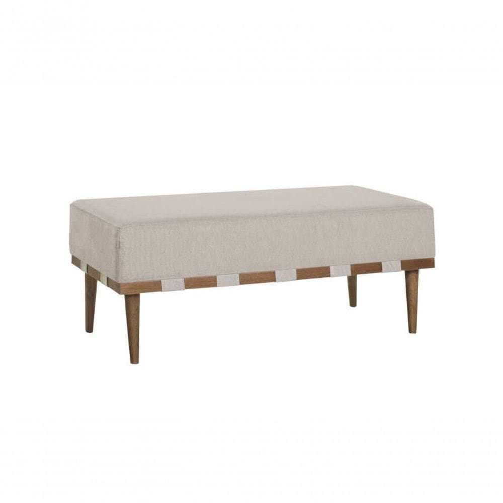 Puff Para Quarto Madeira Maciça 1,40m - Califórnia - Bianchi