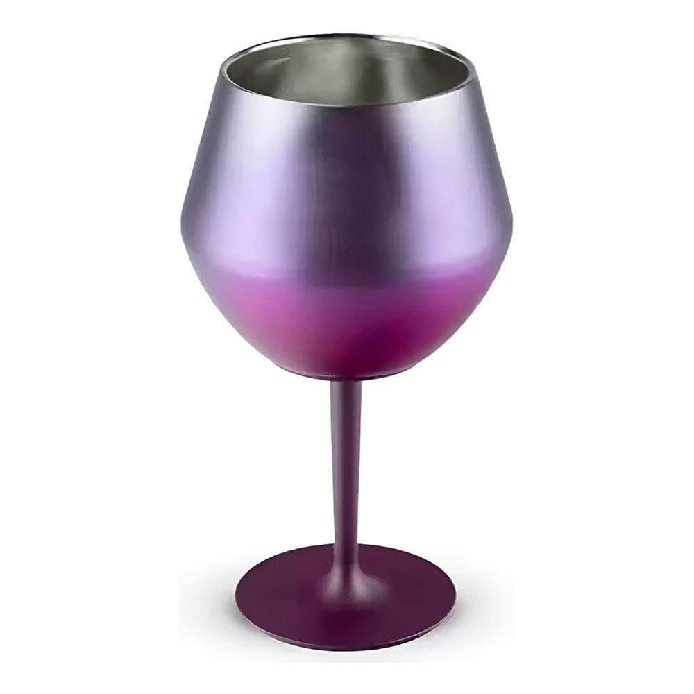 Taça Térmica Haste Removível Isolamento 2 Em 1- 420ml – Aço Inox, Isolamento Parede Dupla roxo