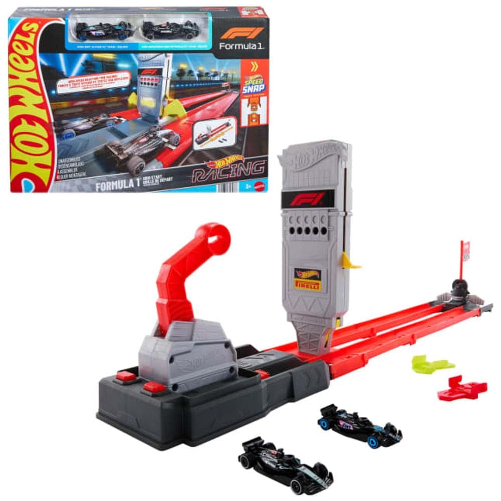 Hot Wheels Racing Fórmula 1 Pista De Largada - MATTEL JKM88