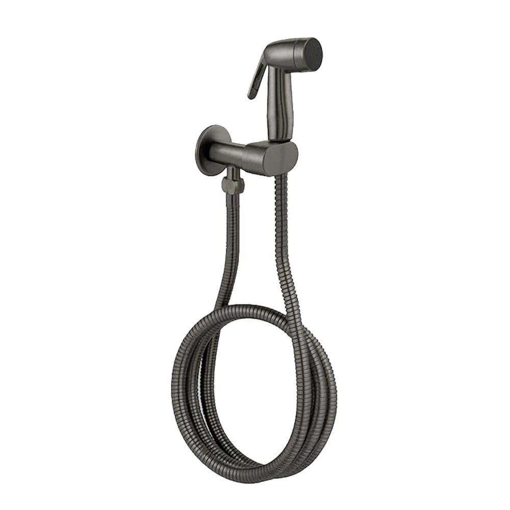 Ducha Higiênica para Banheiro com Acabamento Grafite Escovado DP5010