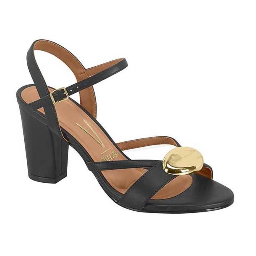 Sandália Feminina Vizzano Salto Blocado