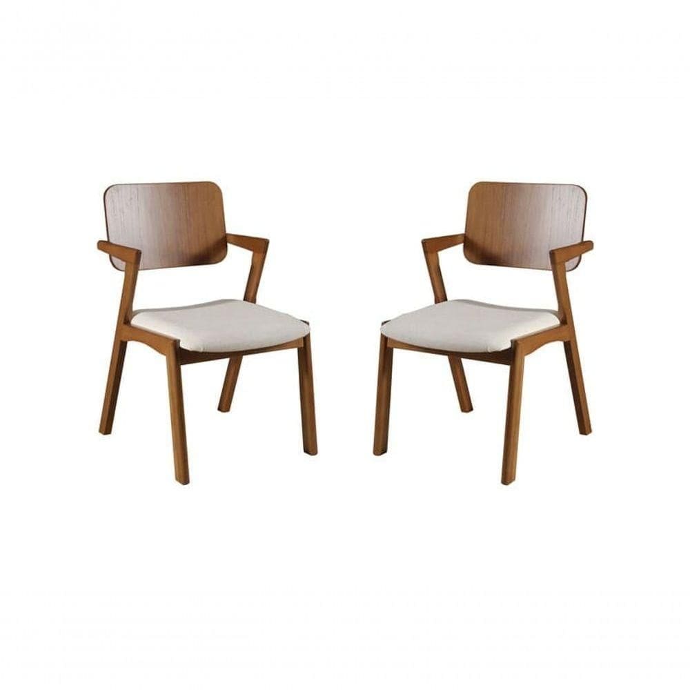 Cadeiras Anatômica Madeira Maciça - Lótus - Harmonia Salas