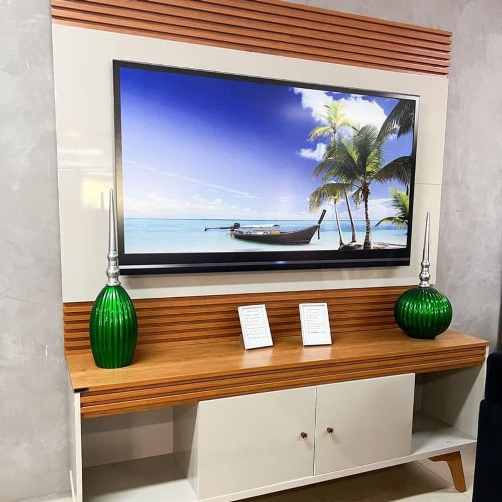 Home Para Sala De Tv Moderno - Seviilha - Mavau Móveis