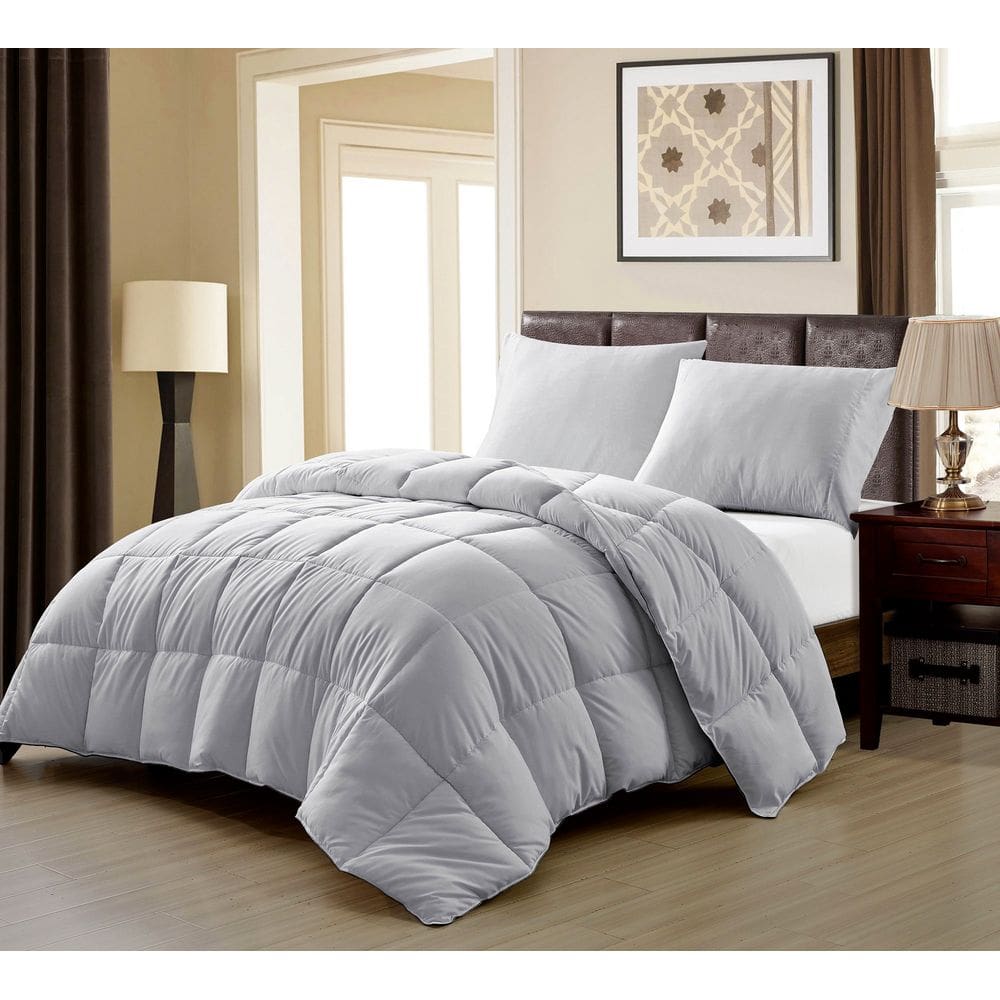 Edredom Térmico Plumage King 260x280cm Rozac - Cinza