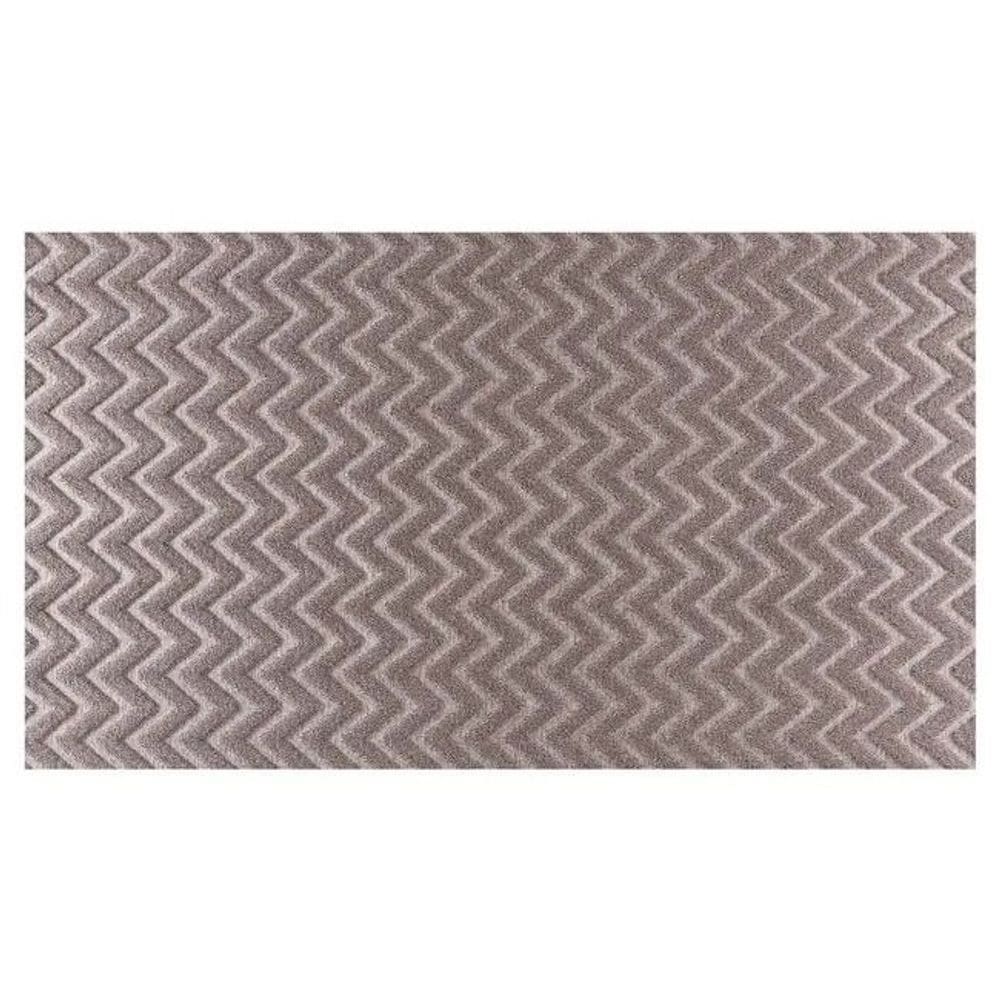 Tapete Passadeira Atlanta Antiderrapante 60x180cm Corttex - Listras Marrom