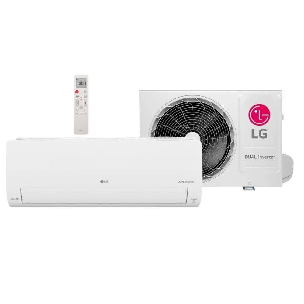 Ar Condicionado LG DUAL Inverter AI Voice 9000 BTUs Quente e Frio 220V S3-W09AA31E