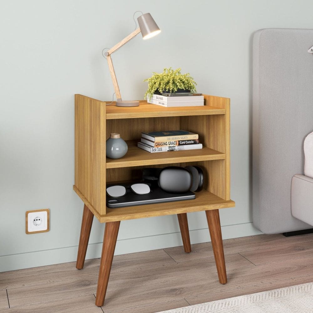 Mesa de Cabeceira Aroma Freijó