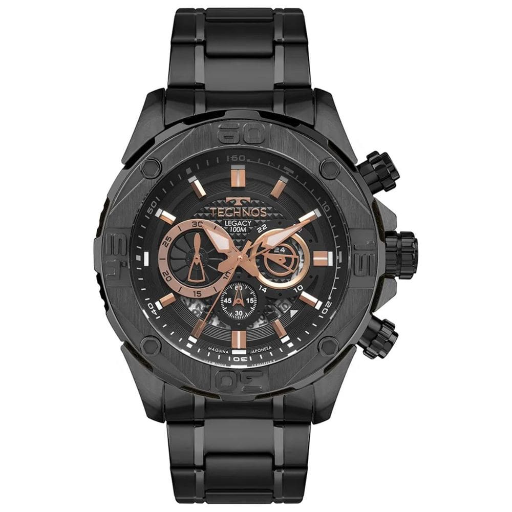Relógio Technos Masculino Legacy Preto Js25bca/1P