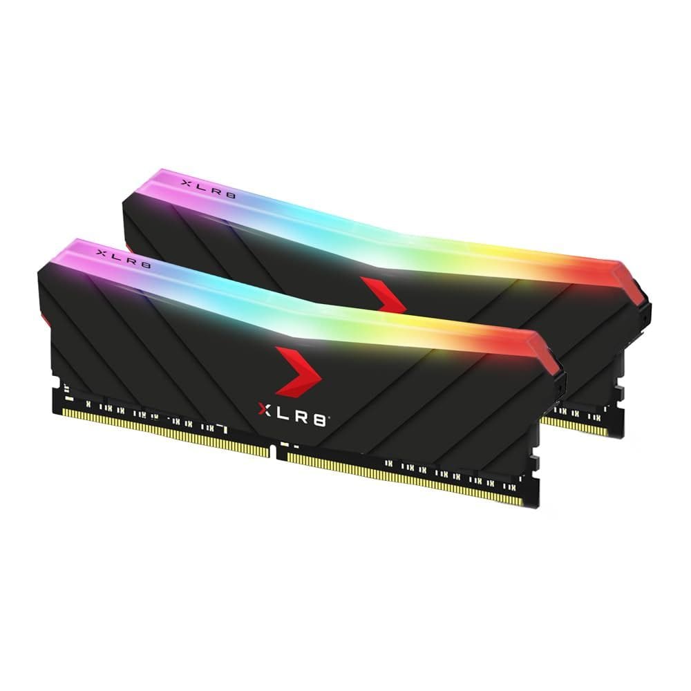 Memória PNY XLR8 Gaming 16 GB (2x8 GB) DDR4 3600 MHz RGB