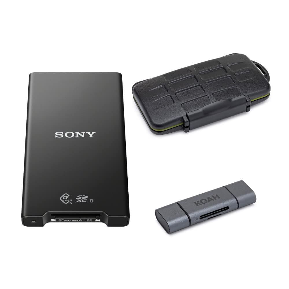 Pacote de leitor de cartão de memória Sony MRWG2 CFexpress Type A/SD