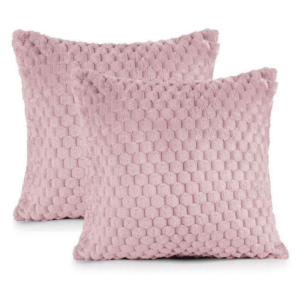 Kit 02 Capas De Almofadas Marshmallow 45cm X 45cm 100% Poliéster - Tutti Frutti